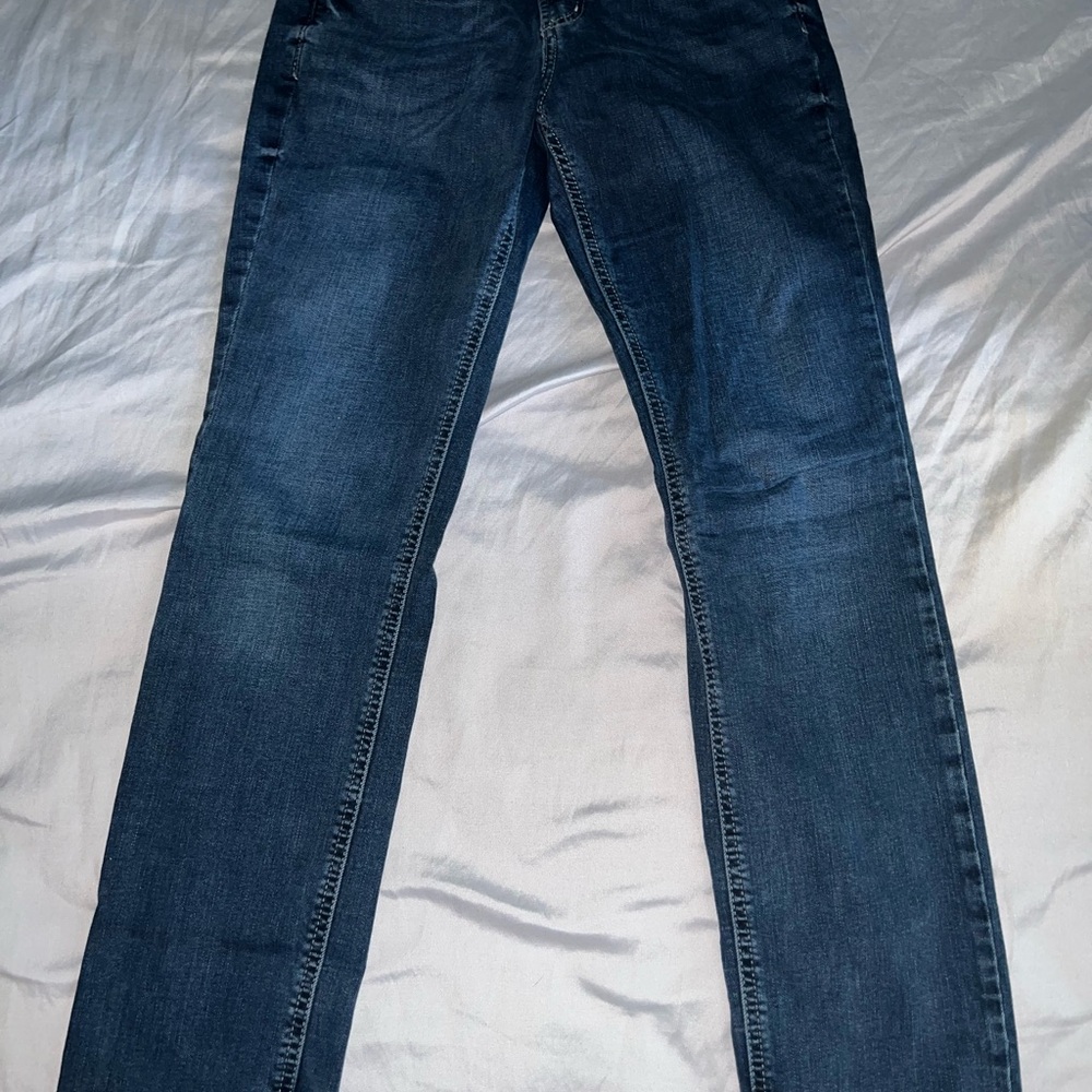 Silver Jeans Women's Straight Leg Jeans - Dark Blue